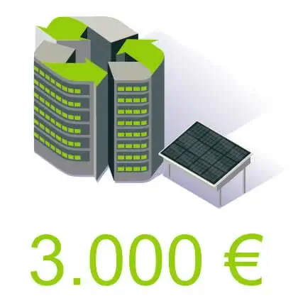 empresa para instalar placas solares con factura de la luz 3000€