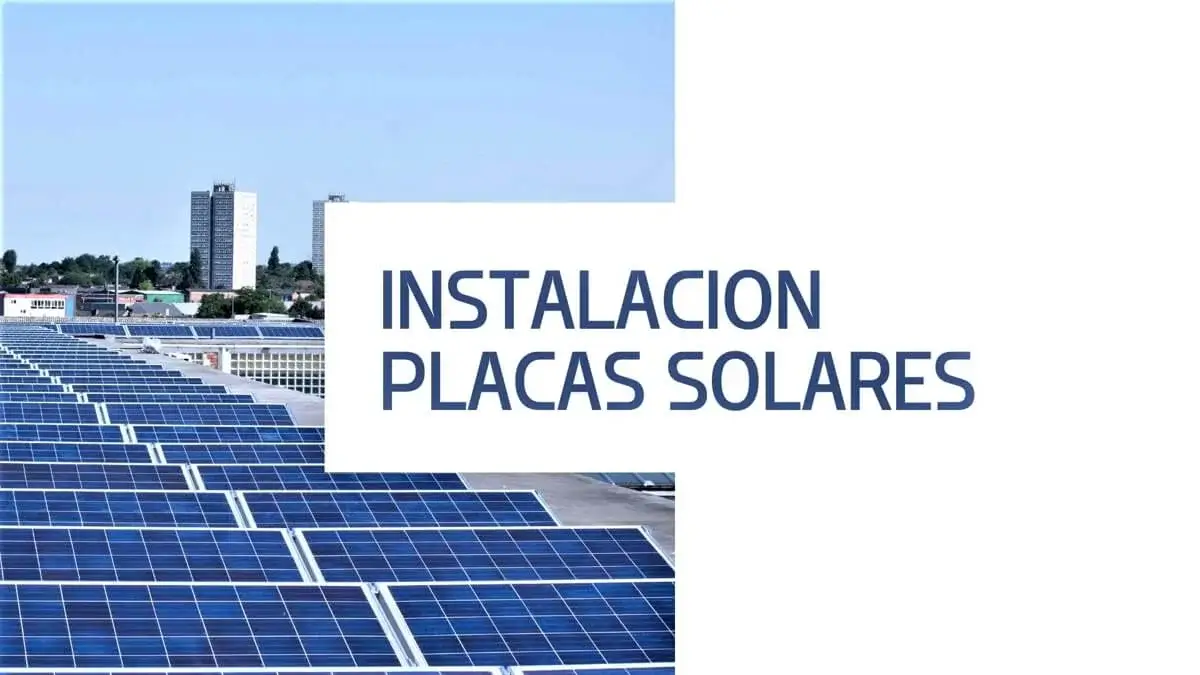 foto de instalaciones placas solares